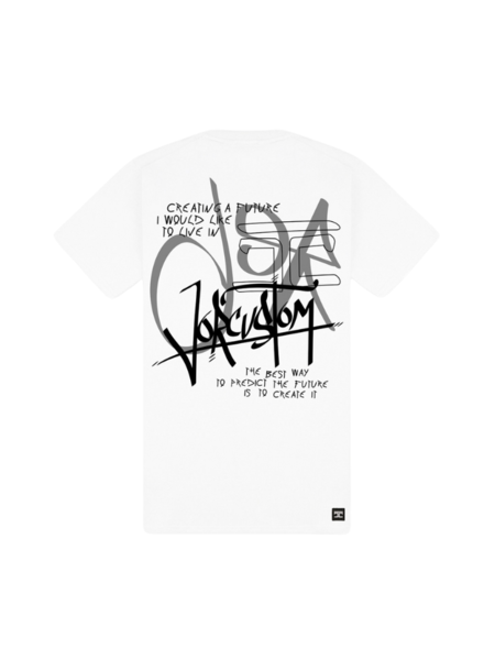 JorCustom JorCustom Future Slim Fit T-Shirt SS24 - White