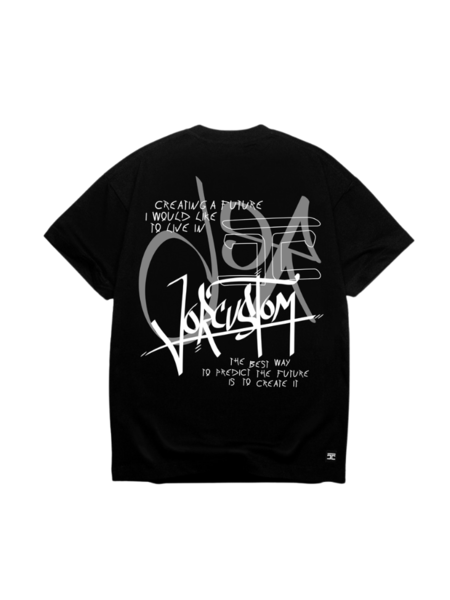 JorCustom Future Loose Fit T-Shirt SS24 - Black