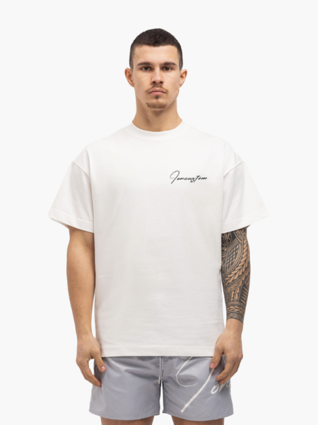 JorCustom JorCustom Written Loose T-Shirt SS24 - White