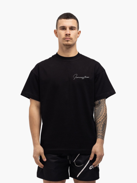 JorCustom JorCustom Written Loose T-Shirt SS24 - Black