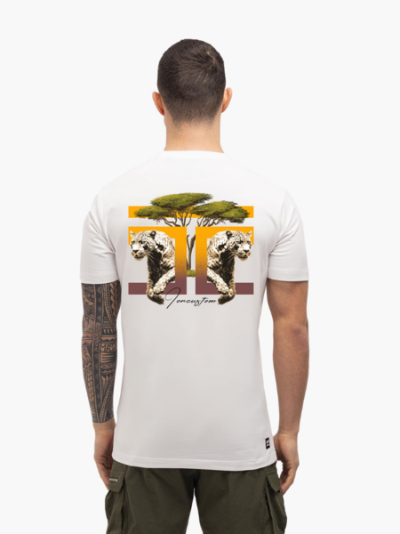 JorCustom JorCustom Safari Slim Fit T-Shirt SS24 - White