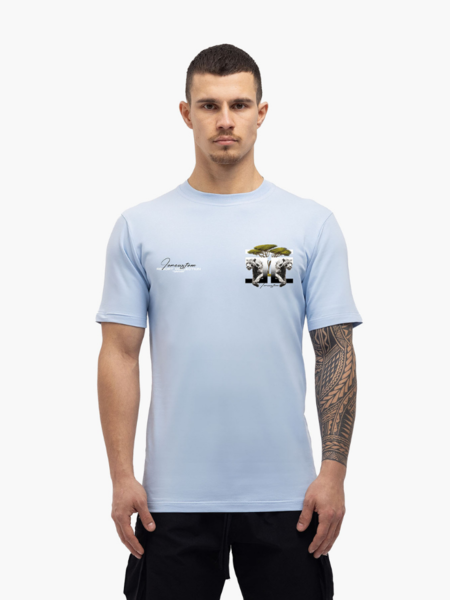 JorCustom JorCustom Safari Slim Fit T-Shirt SS24 - Light Blue