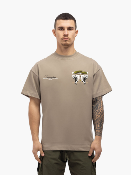 JorCustom JorCustom Safari Loose Fit T-Shirt SS24 - Fog