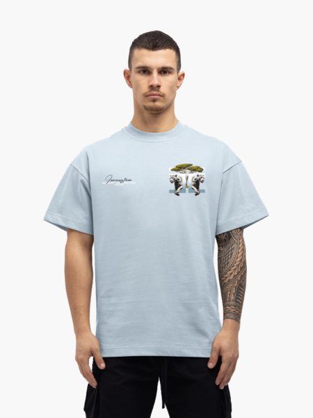 JorCustom JorCustom Safari Loose Fit T-Shirt SS24 - Blue