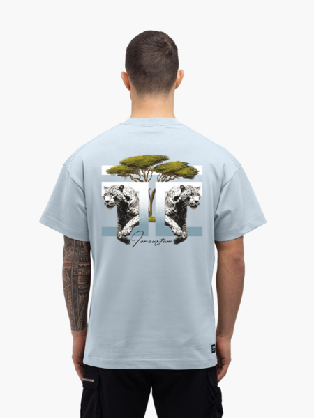 JorCustom JorCustom Safari Loose Fit T-Shirt SS24 - Blue