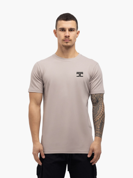 JorCustom JorCustom Lion Slim Fit T-Shirt SS24 - Light Grey