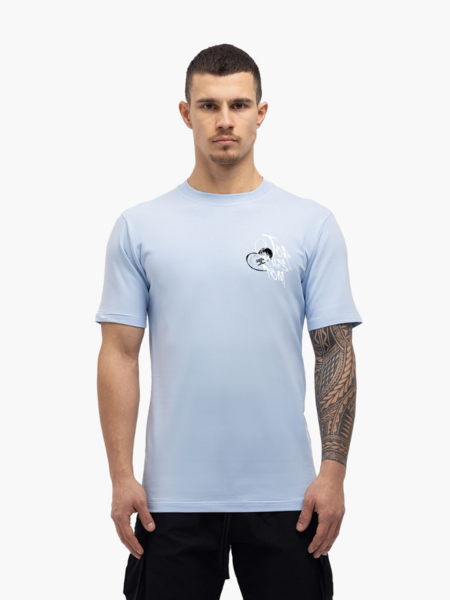 JorCustom JorCustom LoveAngel Slim Fit T-Shirt SS24 - Light Blue