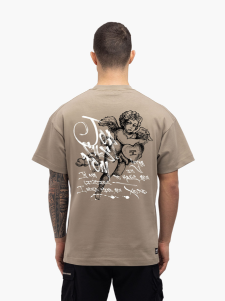 JorCustom JorCustom LoveAngel Loose Fit T-Shirt SS24 - Fog