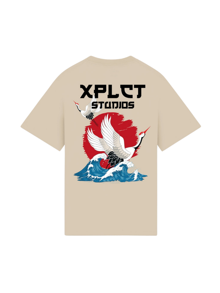 XPLCT Studios XPLCT Waves Tee - Beige