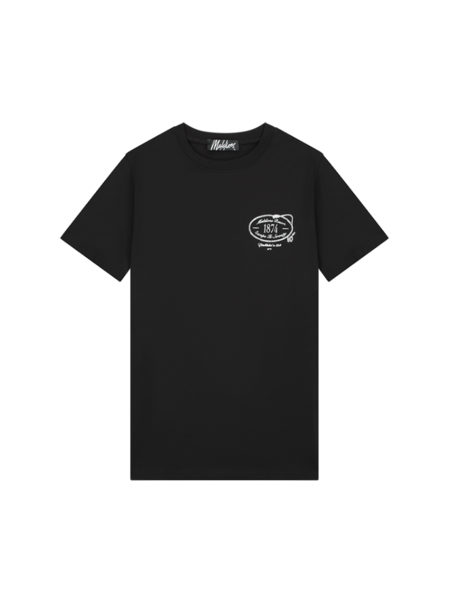 Malelions Malelions Serenity T-Shirt - Black/White