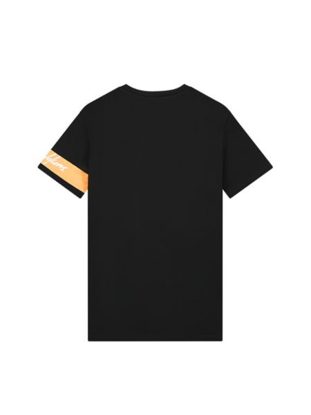 Malelions Malelions Captain T-Shirt - Black/Peach