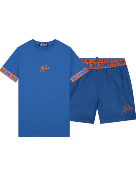 Malelions Venetian Combi-set - Cobalt/Orange