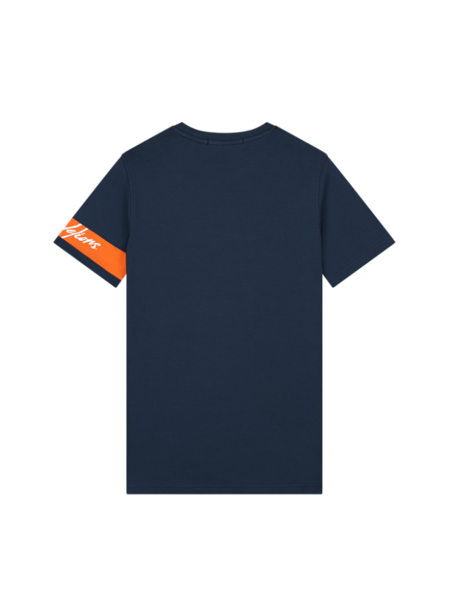 Malelions Malelions Captain T-Shirt - Navy/Orange