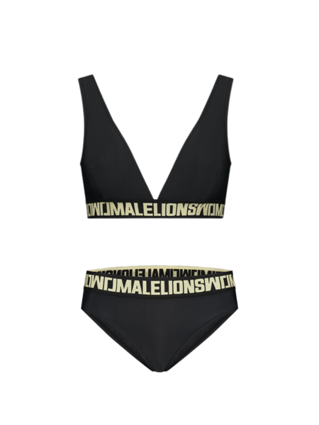Malelions Women Venetian Bikini Set - Black
