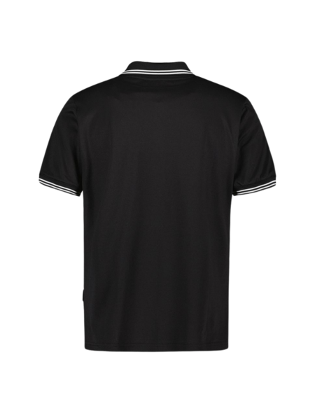 Airforce Airforce Double Stripe Polo - True Black