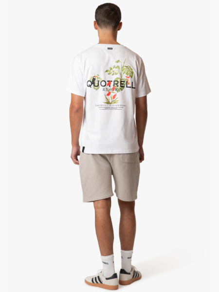 Quotrell Quotrell Floral T-Shirt - White/Black