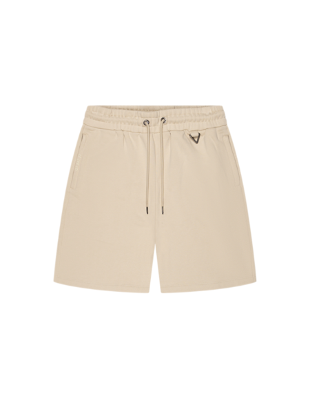 Quotrell Blank Shorts - Beige