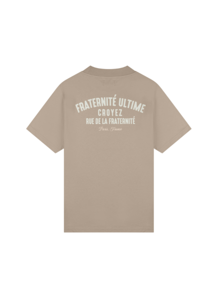 Croyez Fraternité Puff T-Shirt - Khaki