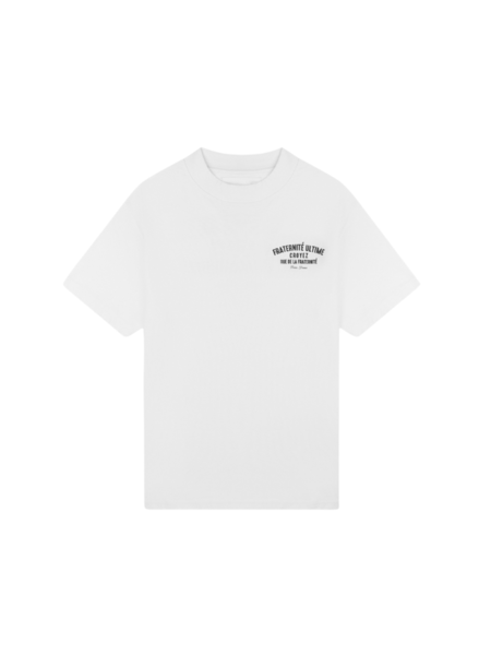 Croyez Fraternité Puff T-Shirt - White/Navy