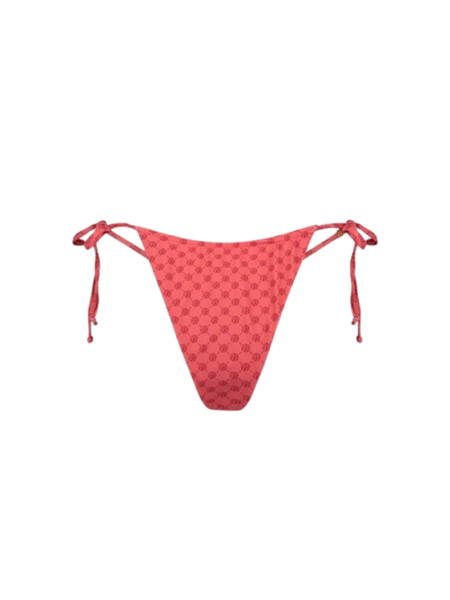 Malelions Malelions Women Tara Monogram Bikini Bottom - Coral/Pink