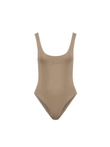 Malelions Women Resort Bodysuit - Brown