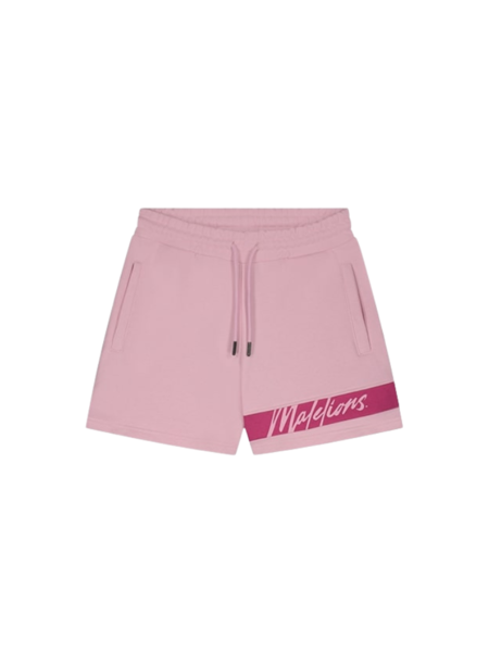 Malelions Malelions Women Captain Shorts - Light Pink/Hot Pink