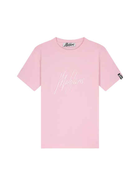 Malelions Women Essentials T-Shirt - Light Pink