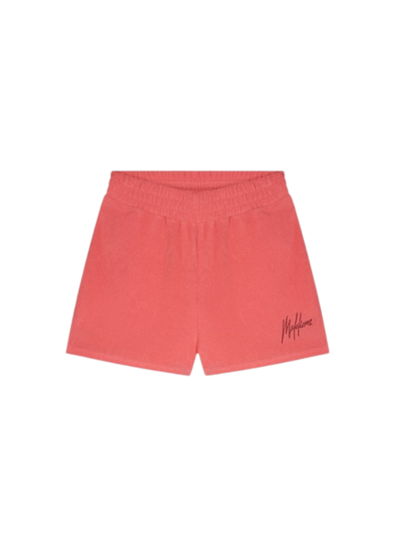 Malelions Women Terry Paradise Shorts - Coral
