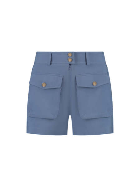 Nikkie Dundee Shorts - Smoked Blue