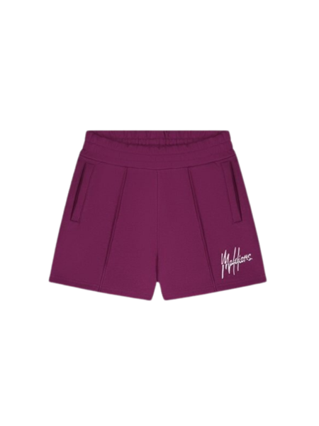 Malelions Malelions Women Kiki Shorts - Grape/Light Pink