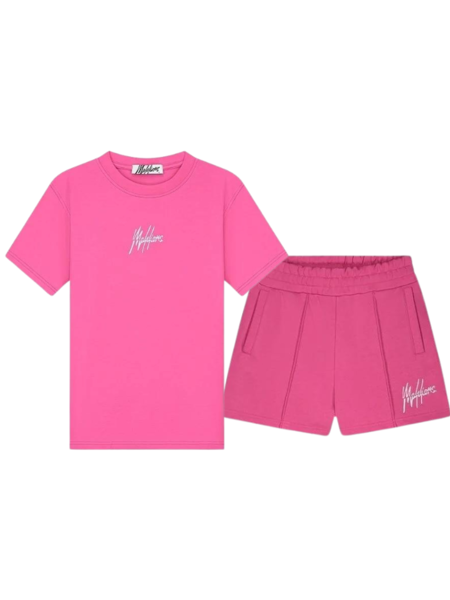 Malelions Women Kiki Combi-set - Hot Pink/Light Pink