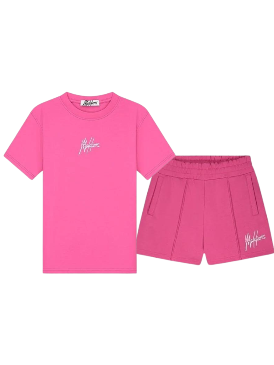 Malelions Malelions Women Kiki Combi-set - Hot Pink/Light Pink