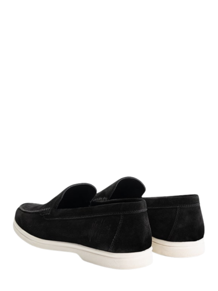 Malelions Malelions Low Top Signature Loafers - Black