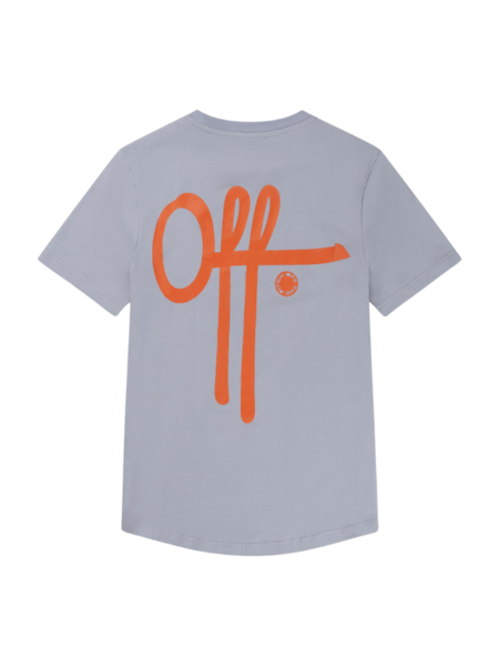 Off The Pitch Fullstop Slim Fit Tee - Light Blue