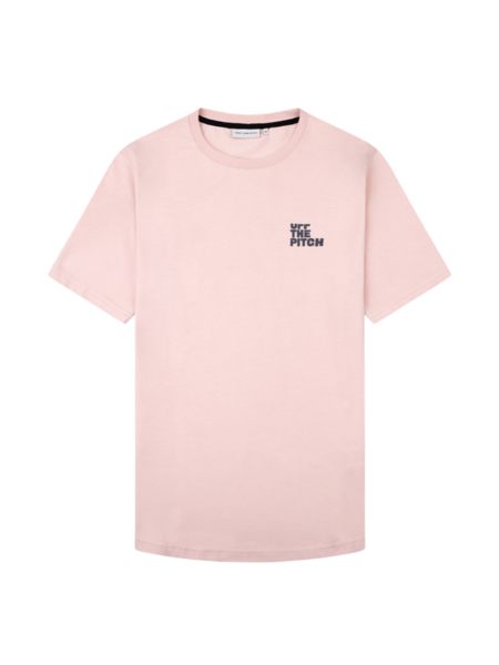 Off The Pitch Off The Pitch Fullstop Slim Fit Tee - Silver Pink