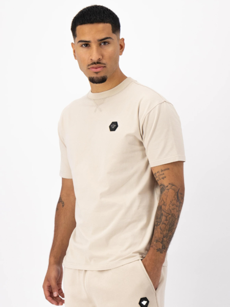 Black Bananas Hex Relax Tee - Sand