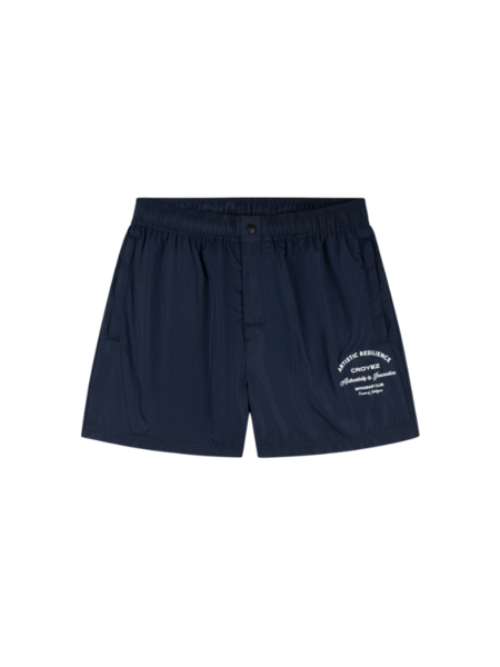Croyez Enthusiast Club Swim Shorts - Blue/White
