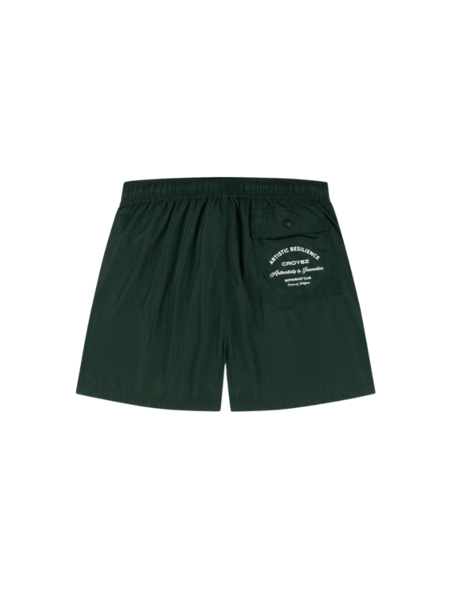 Croyez Croyez Enthusiast Club Swim Shorts - Dark Green