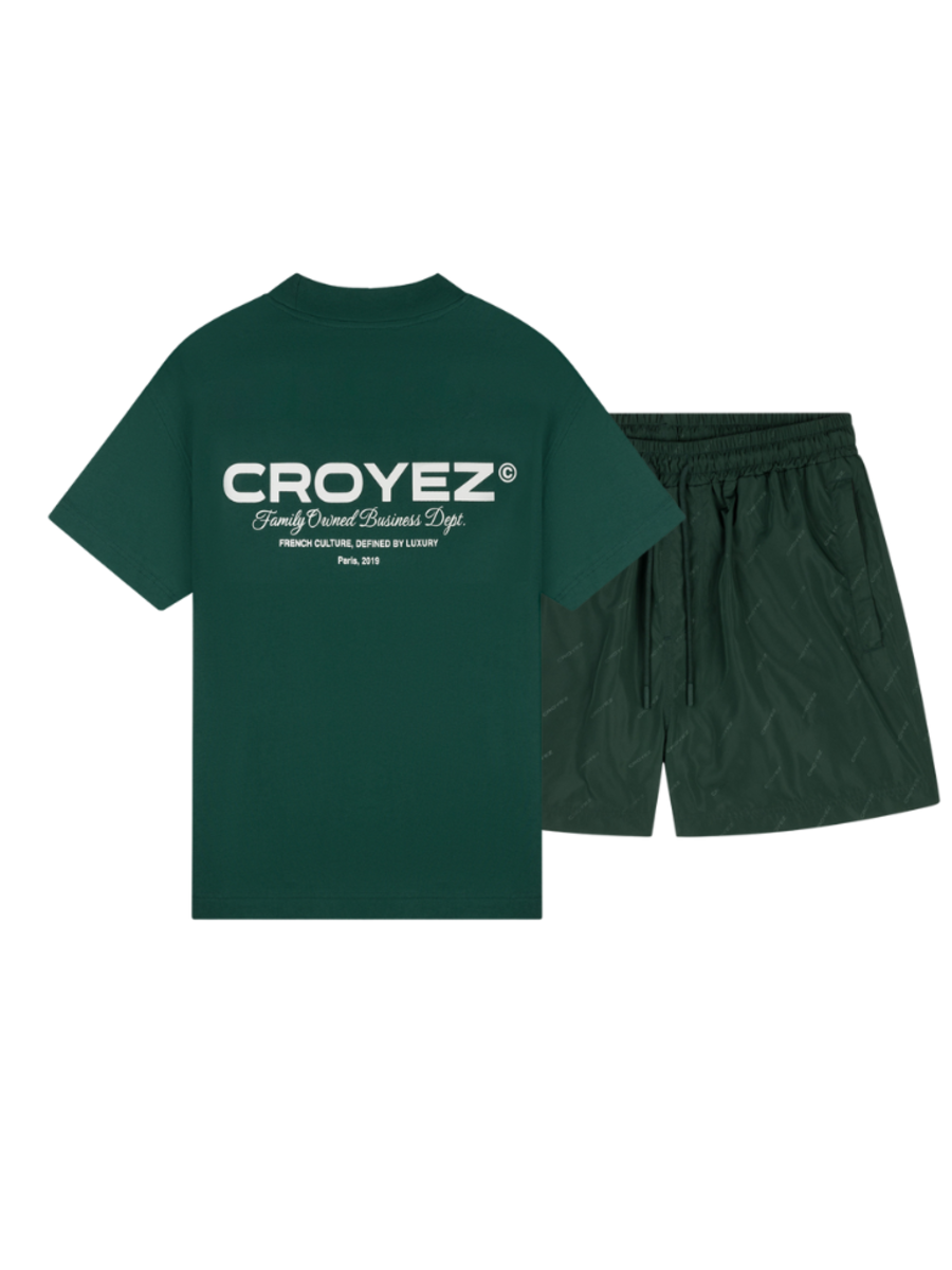 Croyez Croyez Family Owned Business Combi-set - Dark Green