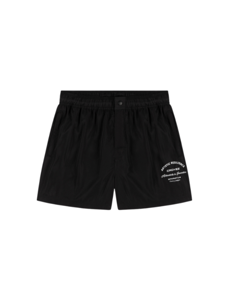 Croyez Enthusiast Club Swim Shorts - Vintage Black