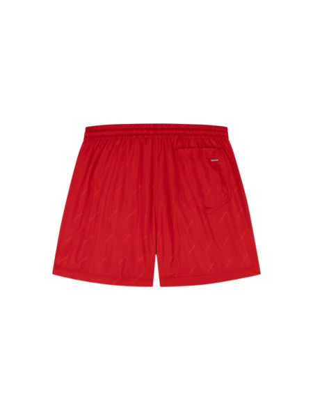 Croyez Croyez Allover Swim Shorts - Red
