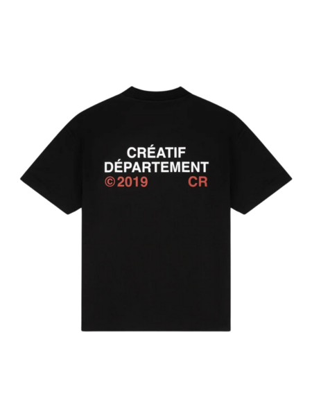 Croyez Croyez Créatif Département T-Shirt - Black/red