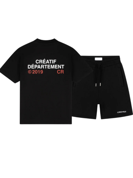 Croyez Créatif Département Combi-set - Black/Red