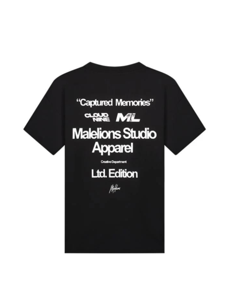 Malelions Malelions Women Captured Memories T-Shirt - Black