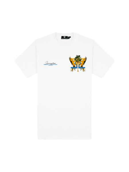 JorCustom Tropics Slim Fit T-Shirt SS24 - White