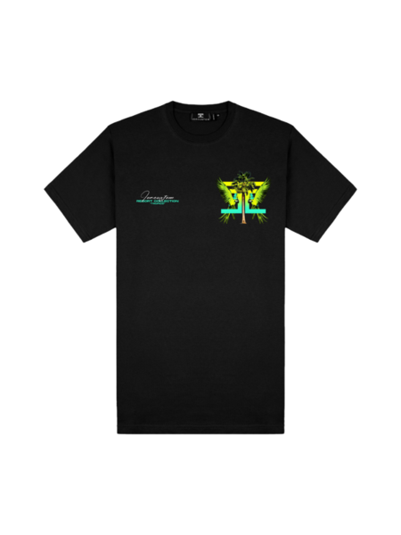JorCustom Tropics Slim Fit T-Shirt SS24 - Black
