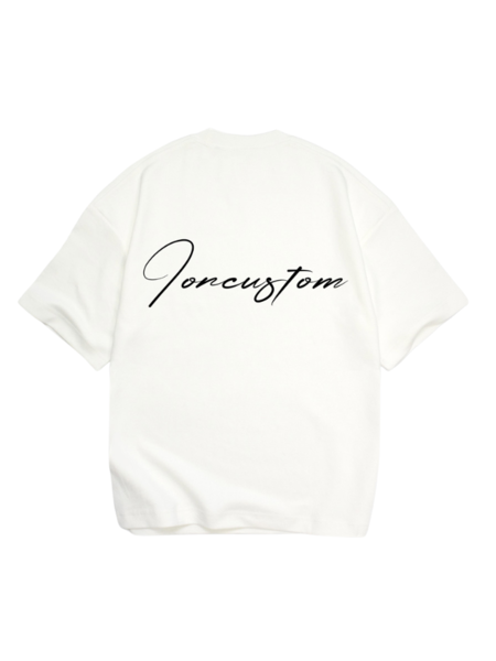 JorCustom JorCustom Tropics Oversized T-Shirt SS24 - White