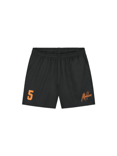 Malelions EK2024 Soccer Shorts - Black/Orange
