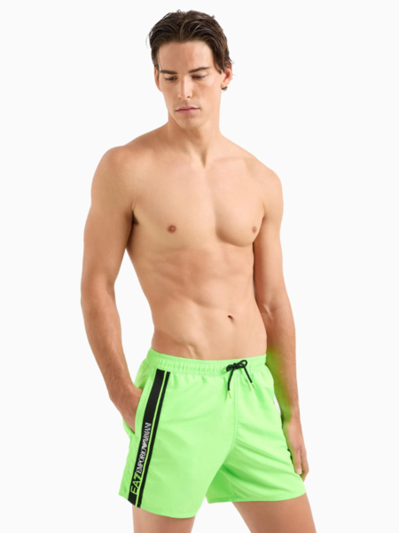 EA7 EA7 Logo Tape Swimshort - Fluo Lime