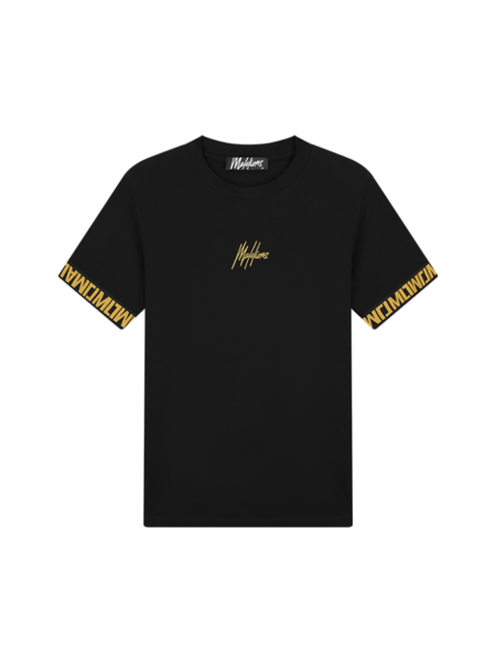 Malelions Venetian T-Shirt - Black/Gold